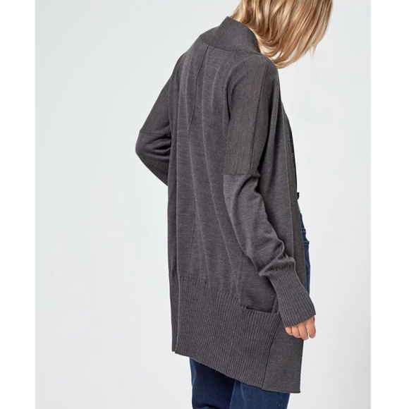 Modern Ambition Merino-Wool Blend Open Cardigan - Picture 2 of 10